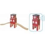 Turnul cu Ceas si clopot care suna din lemn Maxim Rail Road City Hall